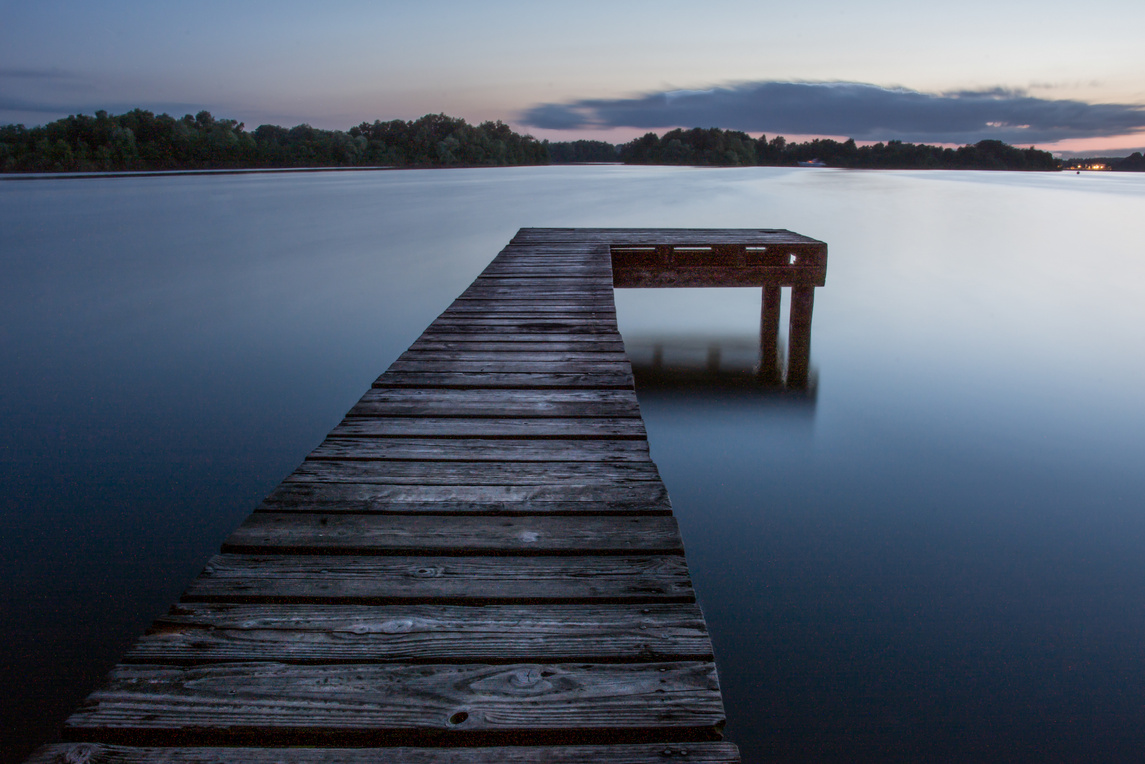Brown Wooden Dock
